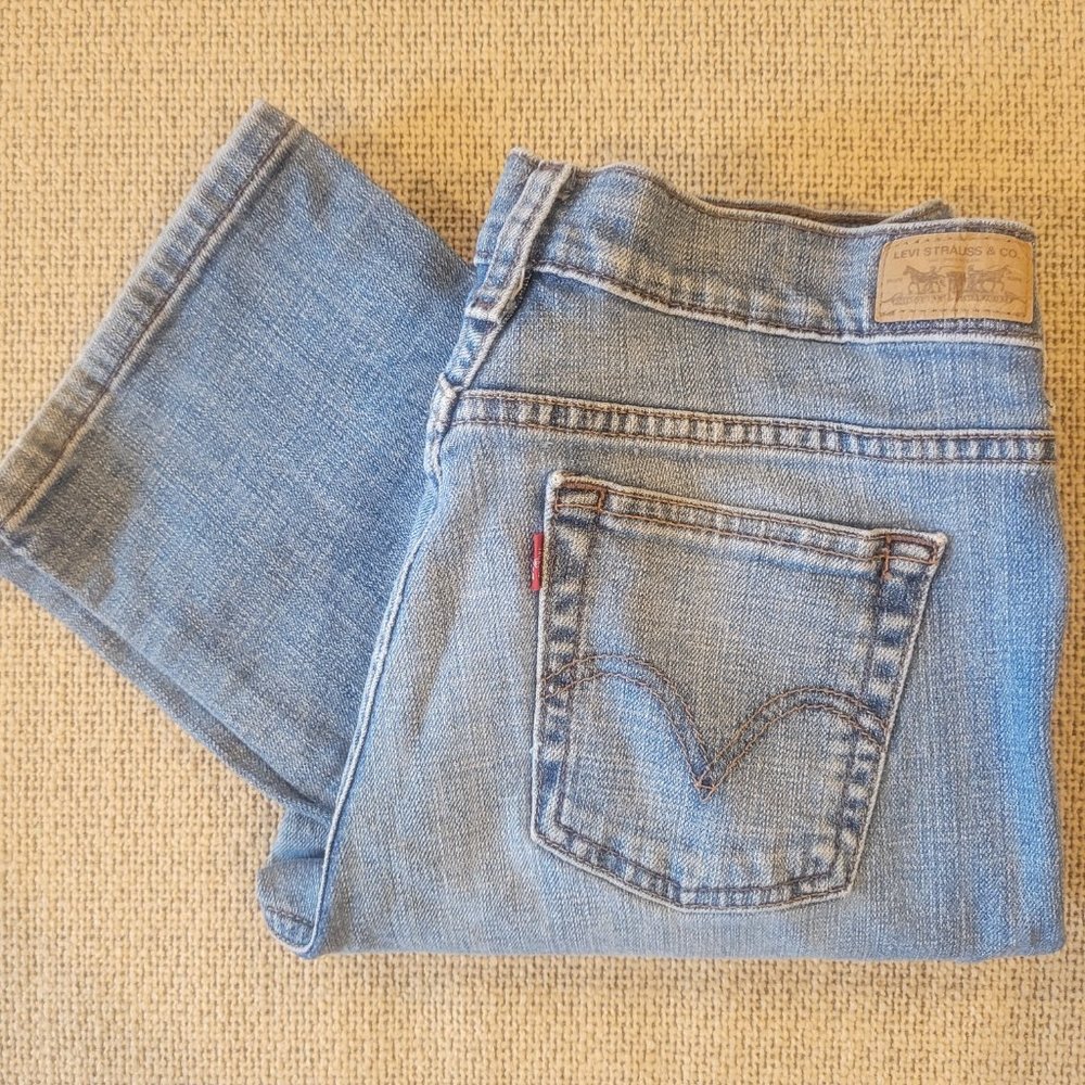 VINTAGE LEVI'S - Straight Leg 505 Jeans (Size 6M)